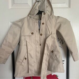 Tahari Kids Beige Raincoat